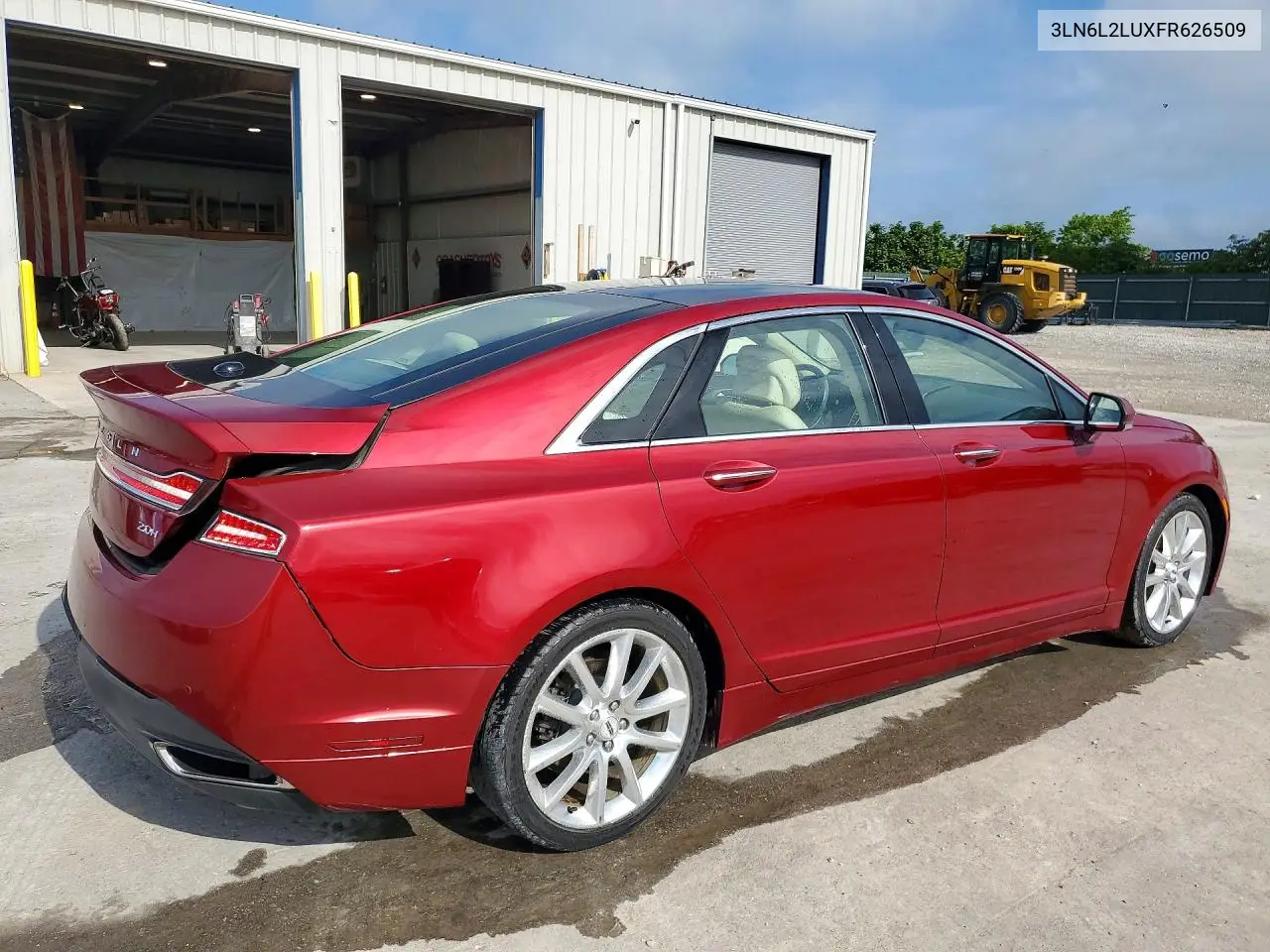 2015 Lincoln Mkz Hybrid VIN: 3LN6L2LUXFR626509 Lot: 61526556