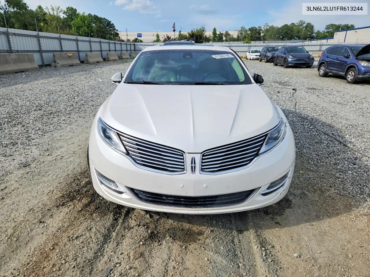 2015 Lincoln Mkz Hybrid VIN: 3LN6L2LU1FR613244 Lot: 61595166