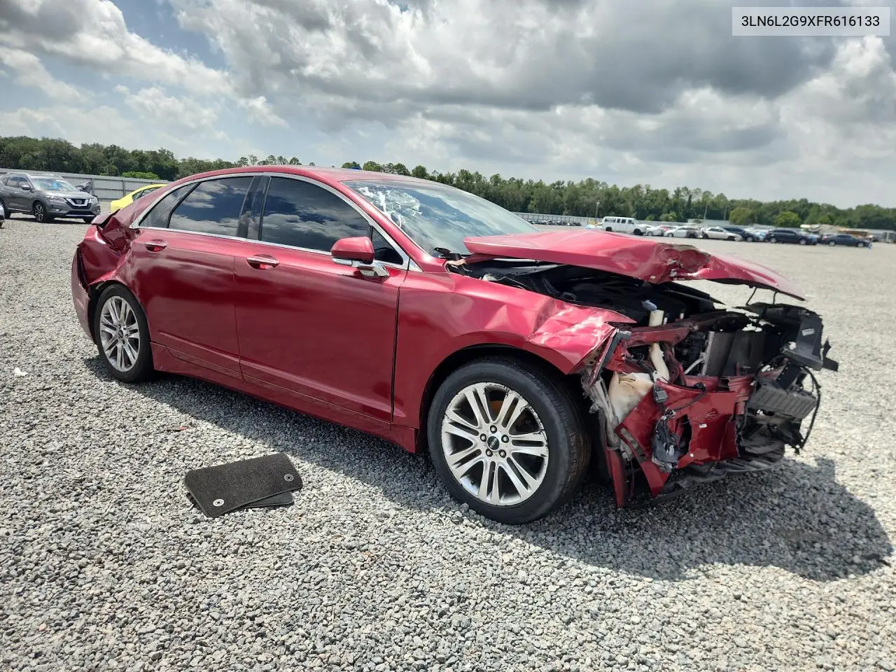 2015 Lincoln Mkz VIN: 3LN6L2G9XFR616133 Lot: 61771606