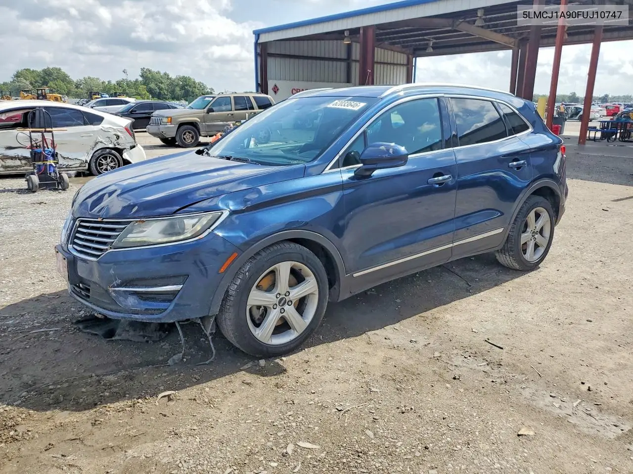 2015 Lincoln Mkc VIN: 5LMCJ1A90FUJ10747 Lot: 62033646