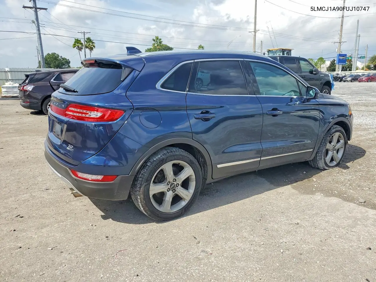 2015 Lincoln Mkc VIN: 5LMCJ1A90FUJ10747 Lot: 62033646