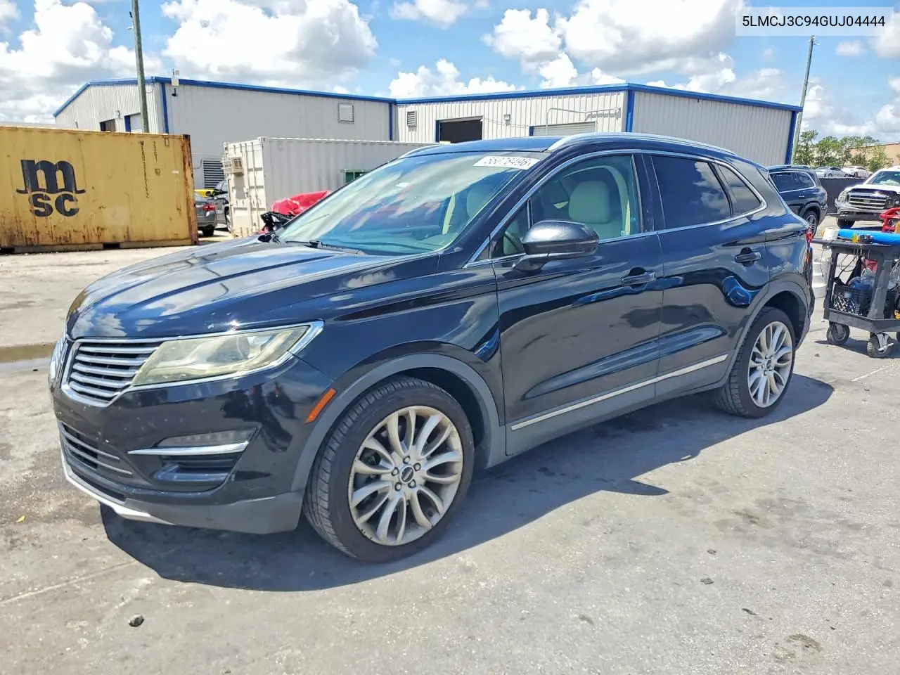 2016 Lincoln Mkc VIN: 5LMCJ3C94GUJ04444 Lot: 57566926