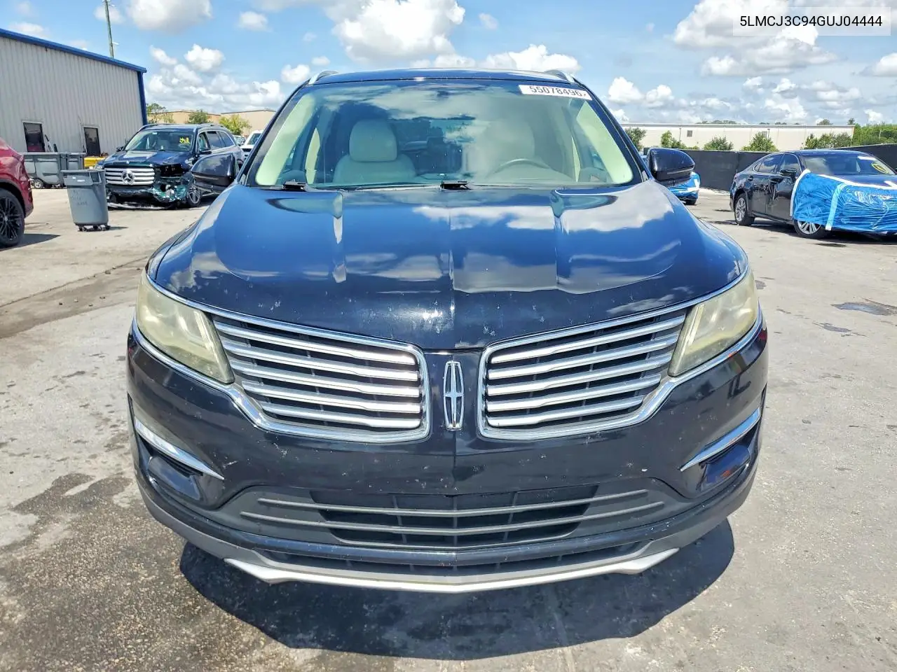 2016 Lincoln Mkc VIN: 5LMCJ3C94GUJ04444 Lot: 57566926
