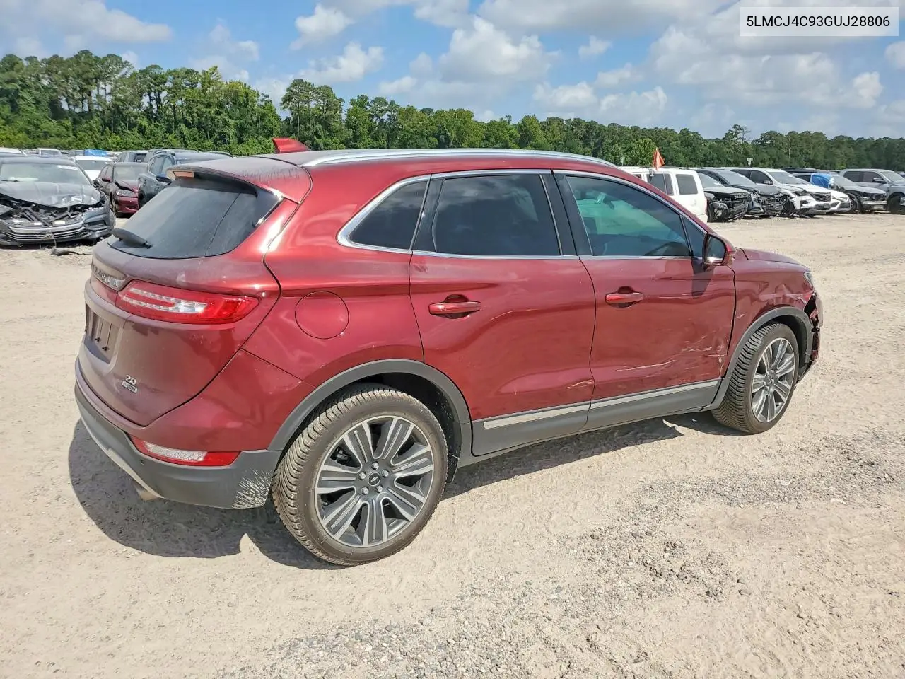 2016 Lincoln Mkc Black Label VIN: 5LMCJ4C93GUJ28806 Lot: 58981706