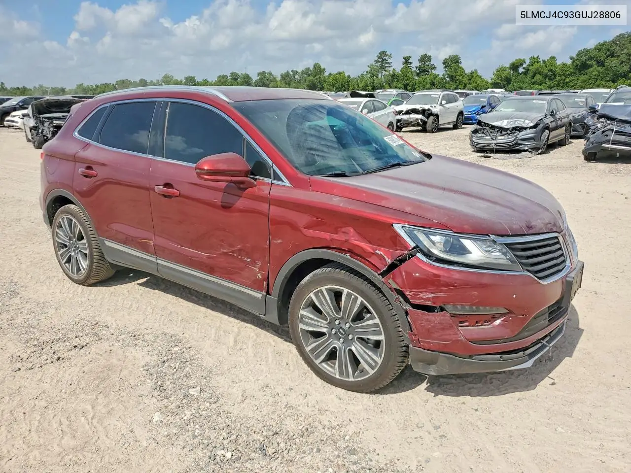 2016 Lincoln Mkc Black Label VIN: 5LMCJ4C93GUJ28806 Lot: 58981706