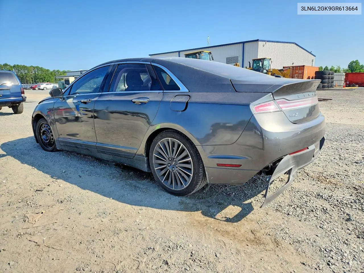 2016 Lincoln Mkz VIN: 3LN6L2GK9GR613664 Lot: 59332256