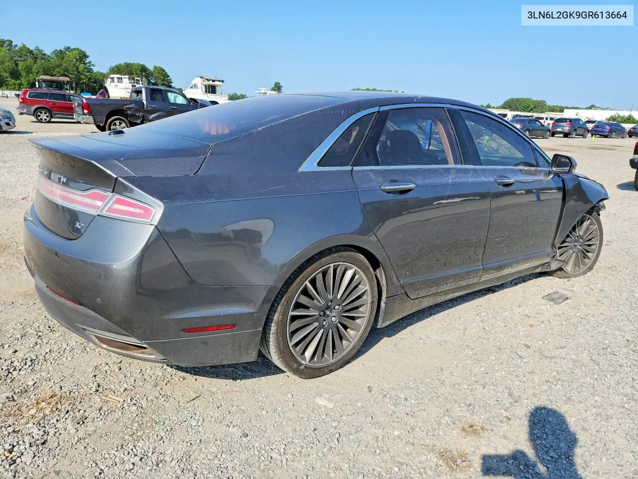 2016 Lincoln Mkz VIN: 3LN6L2GK9GR613664 Lot: 59332256
