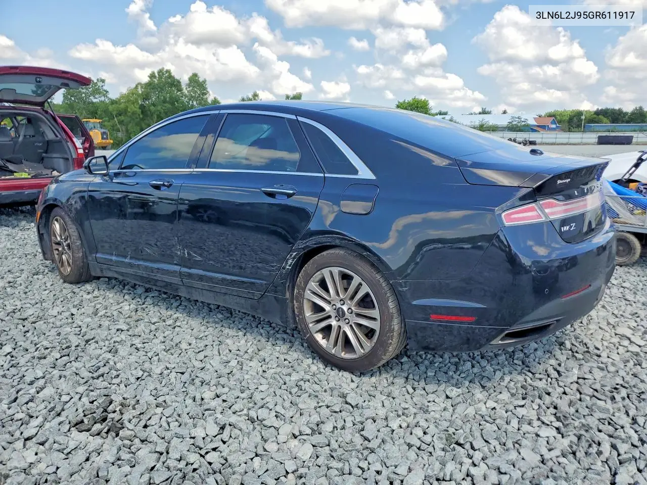 2016 Lincoln Mkz Black Label VIN: 3LN6L2J95GR611917 Lot: 60221016