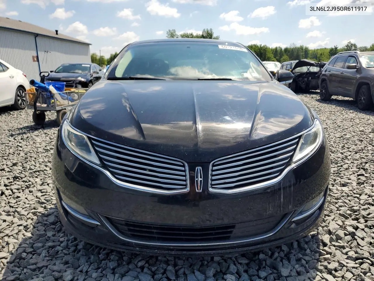 2016 Lincoln Mkz Black Label VIN: 3LN6L2J95GR611917 Lot: 60221016