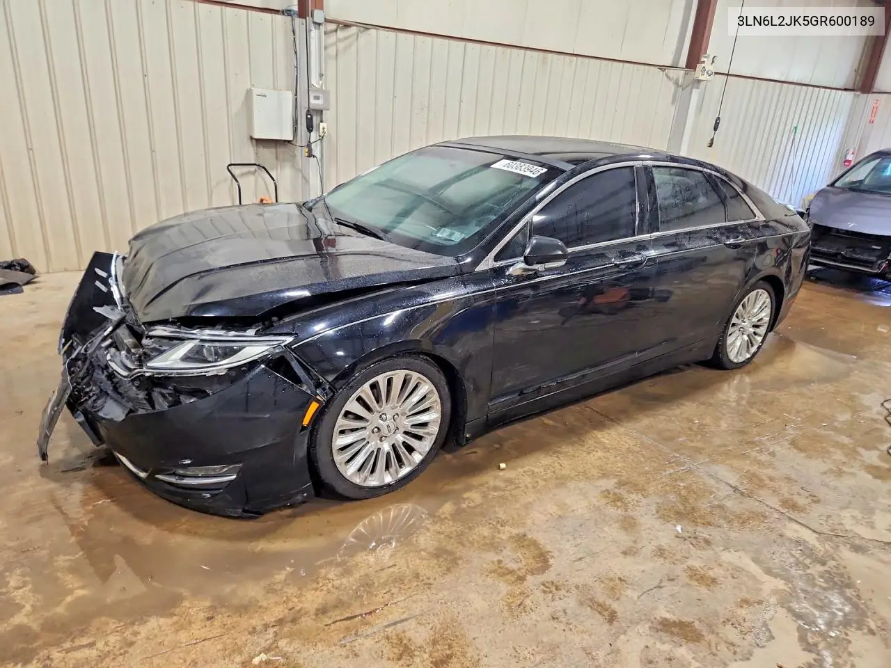 2016 Lincoln Mkz VIN: 3LN6L2JK5GR600189 Lot: 60383946