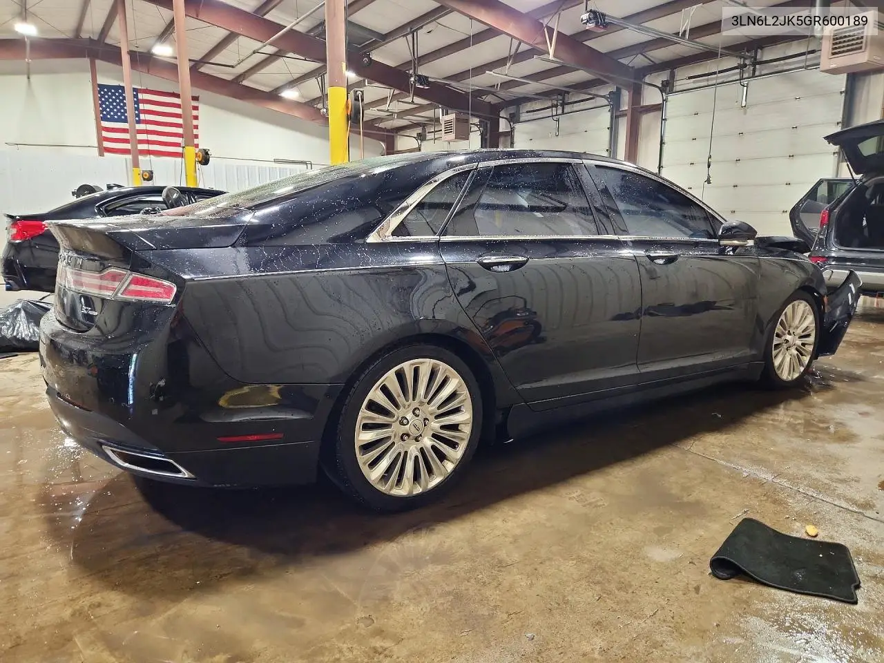 2016 Lincoln Mkz VIN: 3LN6L2JK5GR600189 Lot: 60383946
