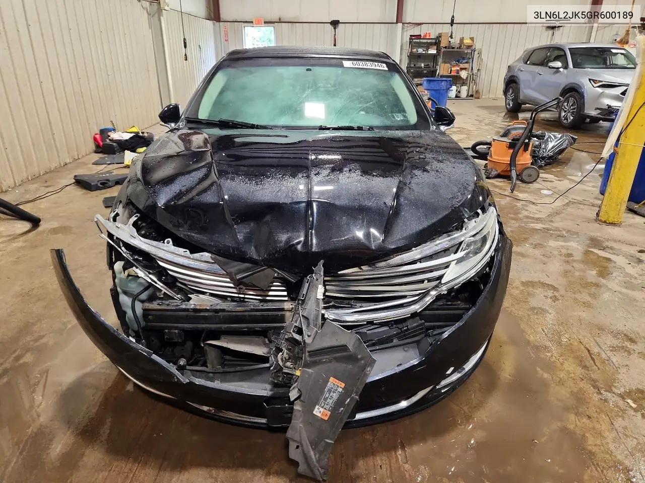 2016 Lincoln Mkz VIN: 3LN6L2JK5GR600189 Lot: 60383946