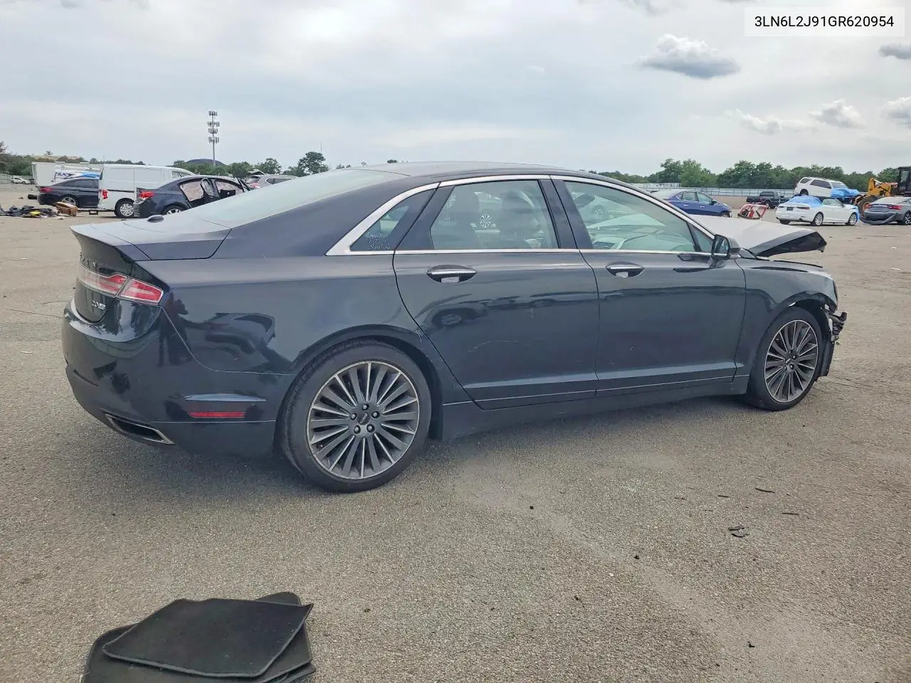 2016 Lincoln Mkz VIN: 3LN6L2J91GR620954 Lot: 60700226