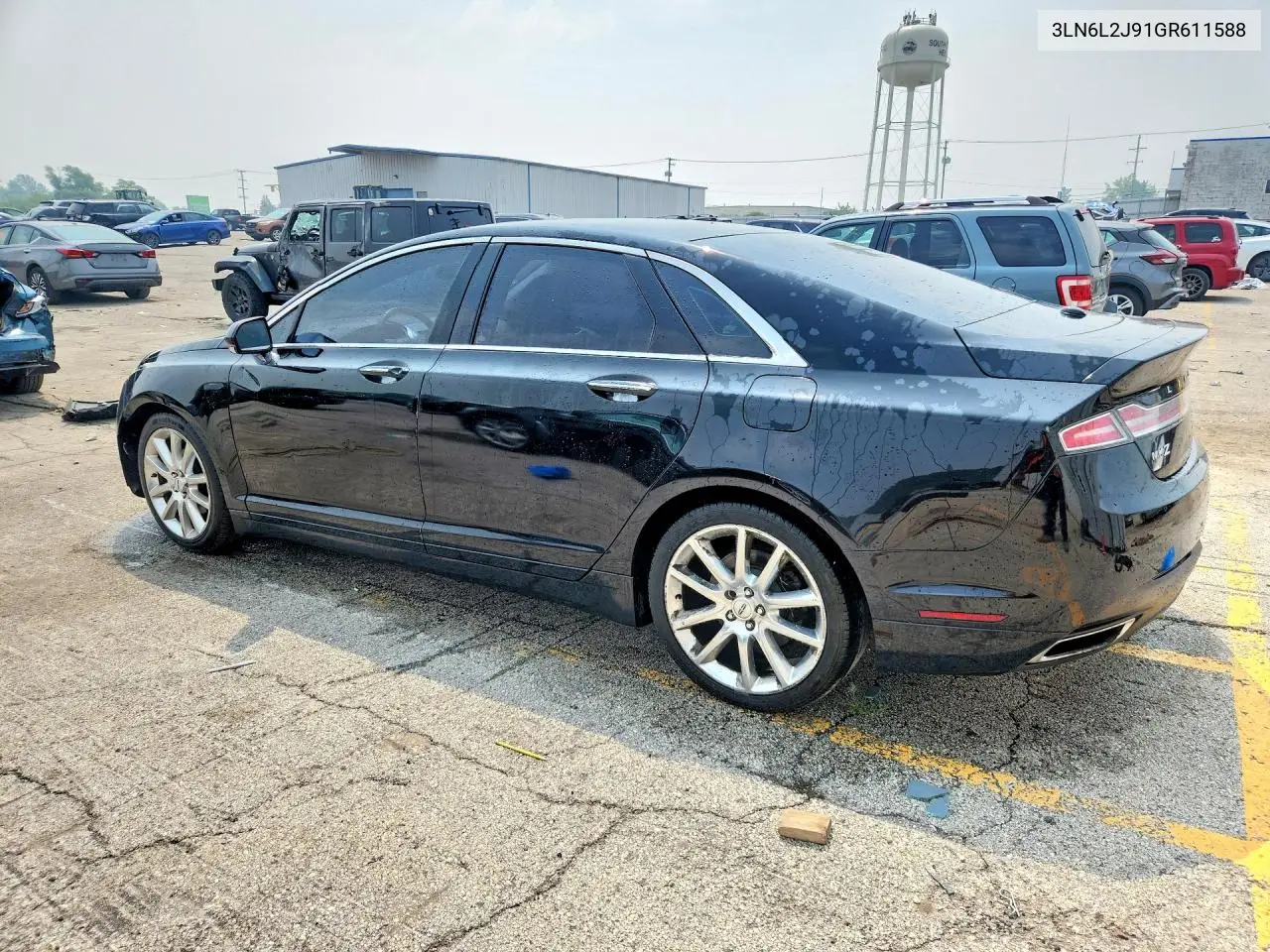 2016 Lincoln Mkz VIN: 3LN6L2J91GR611588 Lot: 60786196