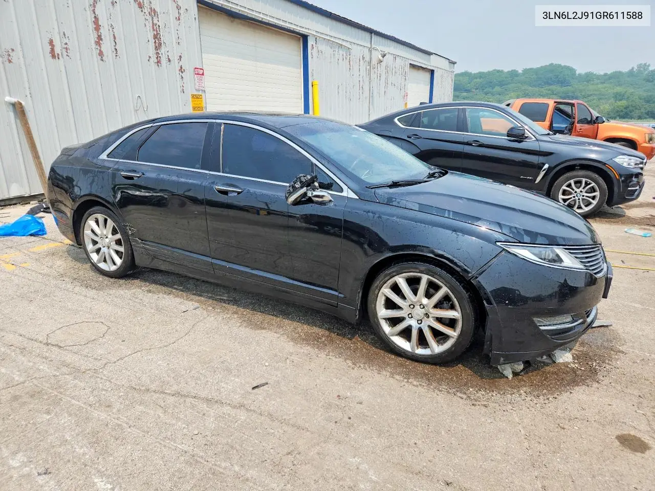 2016 Lincoln Mkz VIN: 3LN6L2J91GR611588 Lot: 60786196