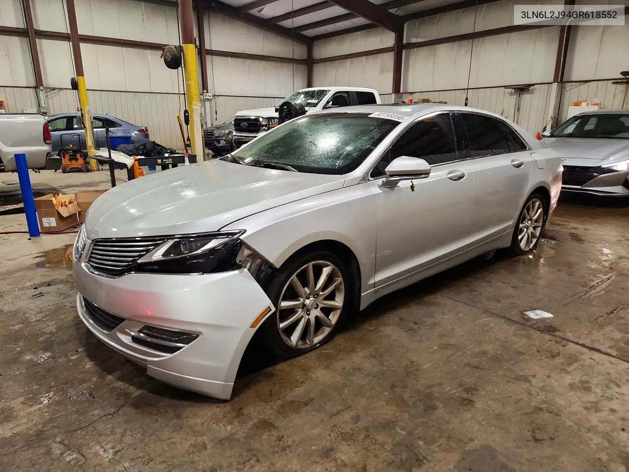 2016 Lincoln Mkz VIN: 3LN6L2J94GR618552 Lot: 60798056