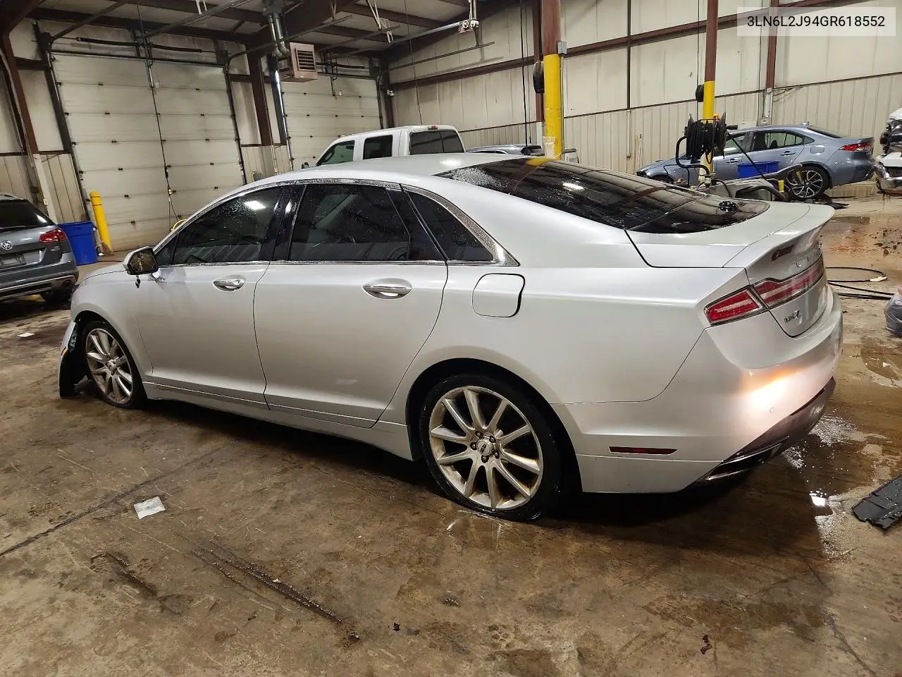 2016 Lincoln Mkz VIN: 3LN6L2J94GR618552 Lot: 60798056