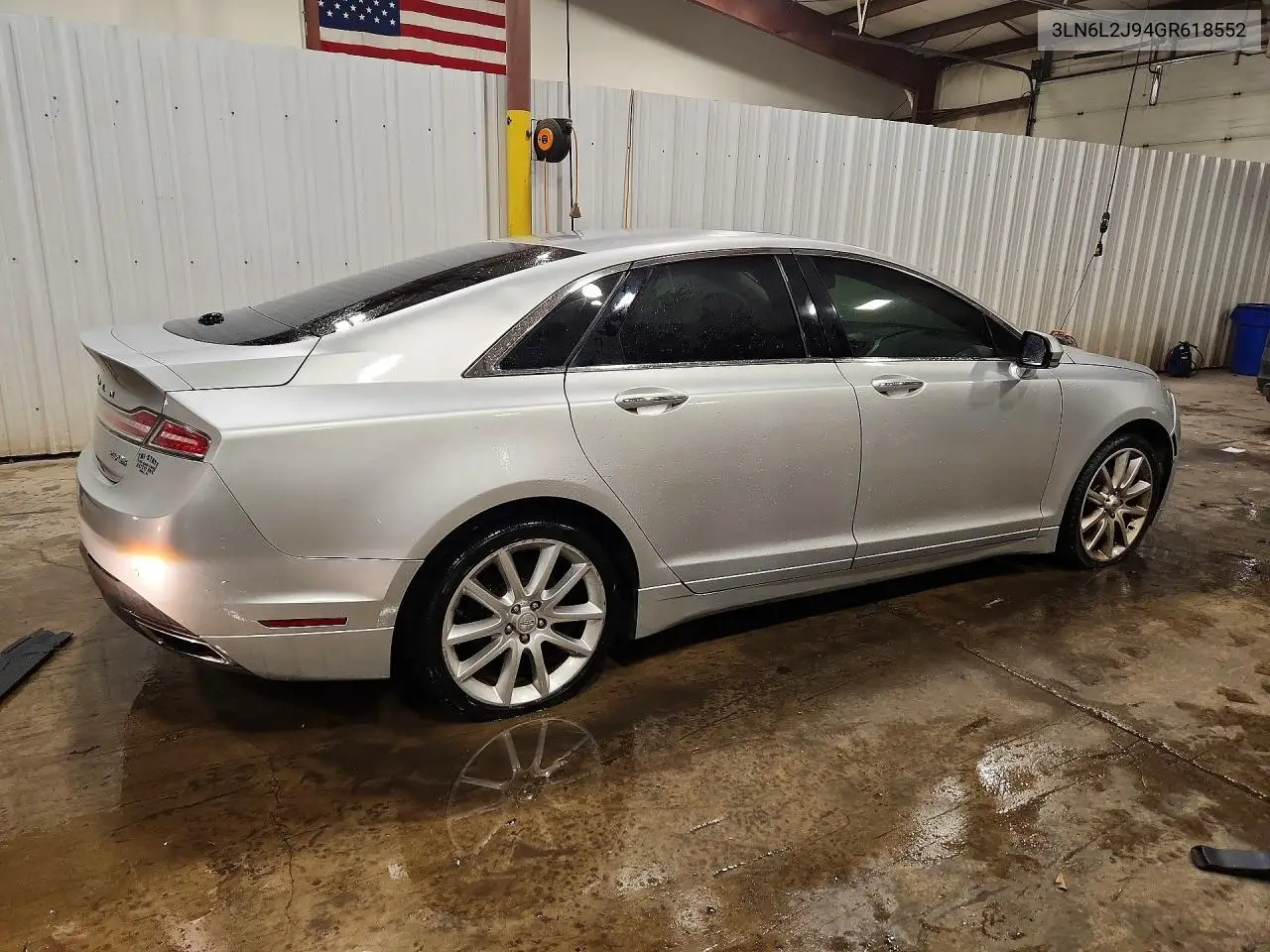 2016 Lincoln Mkz VIN: 3LN6L2J94GR618552 Lot: 60798056