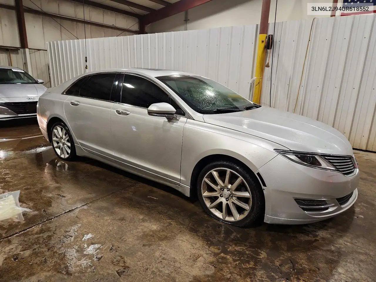 2016 Lincoln Mkz VIN: 3LN6L2J94GR618552 Lot: 60798056