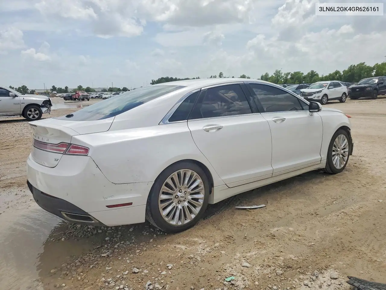 2016 Lincoln Mkz VIN: 3LN6L2GK4GR626161 Lot: 61231056