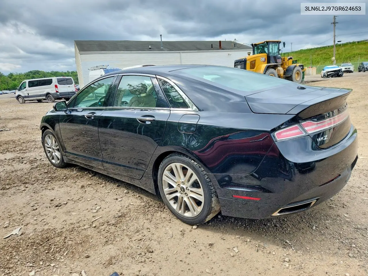 2016 Lincoln Mkz VIN: 3LN6L2J97GR624653 Lot: 61504186