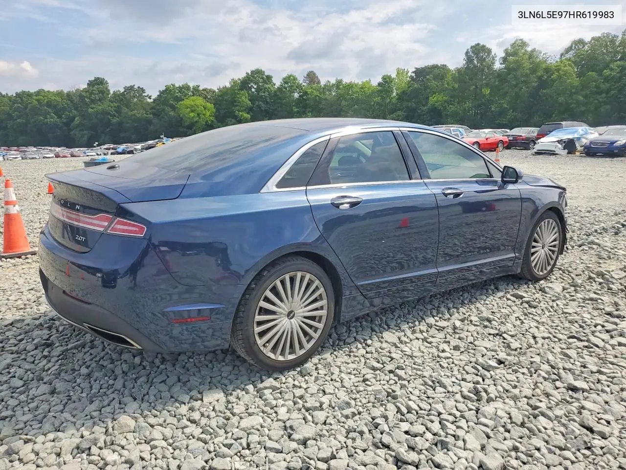 2017 Lincoln Mkz Reserve VIN: 3LN6L5E97HR619983 Lot: 56276756