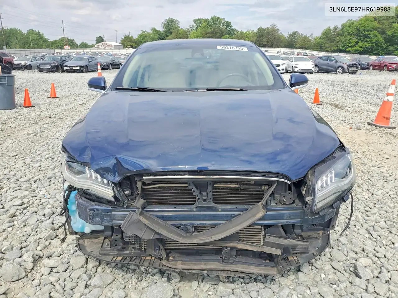 2017 Lincoln Mkz Reserve VIN: 3LN6L5E97HR619983 Lot: 56276756