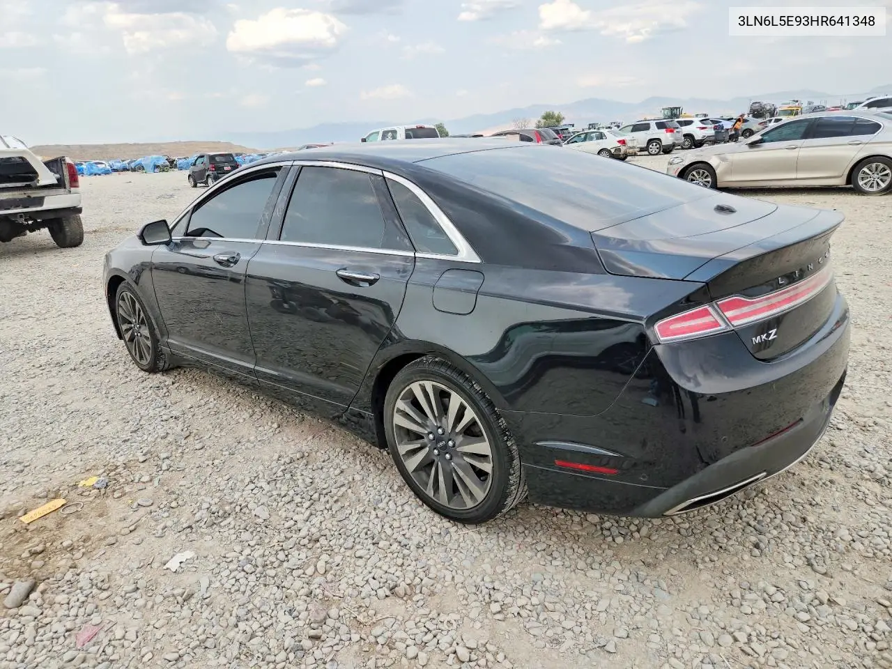 2017 Lincoln Mkz Reserve VIN: 3LN6L5E93HR641348 Lot: 58590196