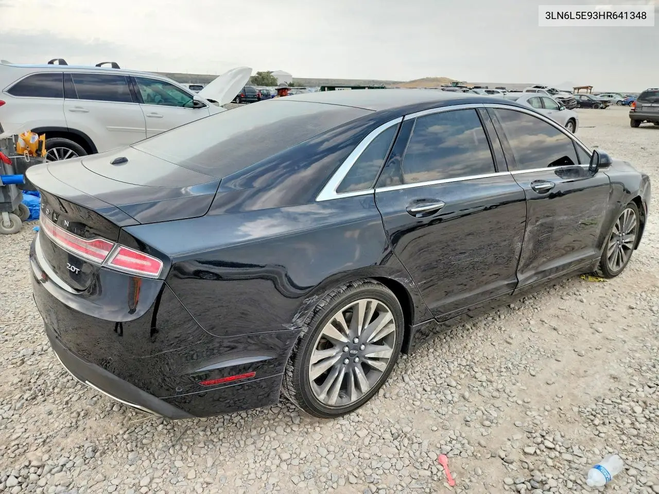 2017 Lincoln Mkz Reserve VIN: 3LN6L5E93HR641348 Lot: 58590196