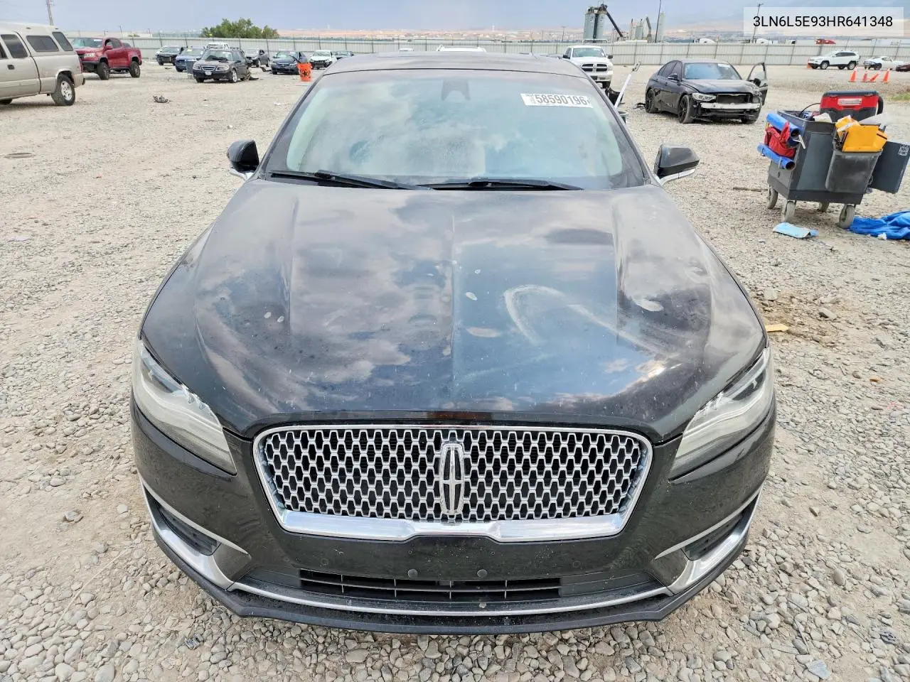 2017 Lincoln Mkz Reserve VIN: 3LN6L5E93HR641348 Lot: 58590196