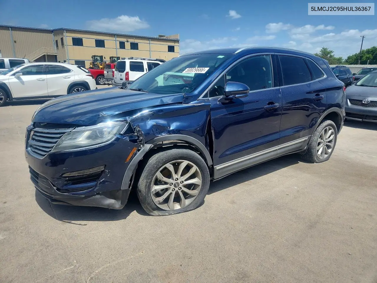 2017 Lincoln Mkc Select VIN: 5LMCJ2C95HUL36367 Lot: 58829666