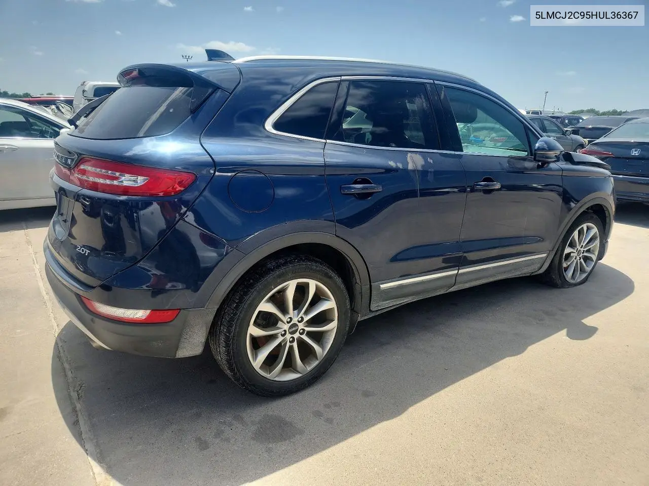 2017 Lincoln Mkc Select VIN: 5LMCJ2C95HUL36367 Lot: 58829666