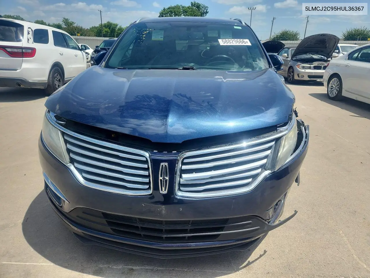 2017 Lincoln Mkc Select VIN: 5LMCJ2C95HUL36367 Lot: 58829666