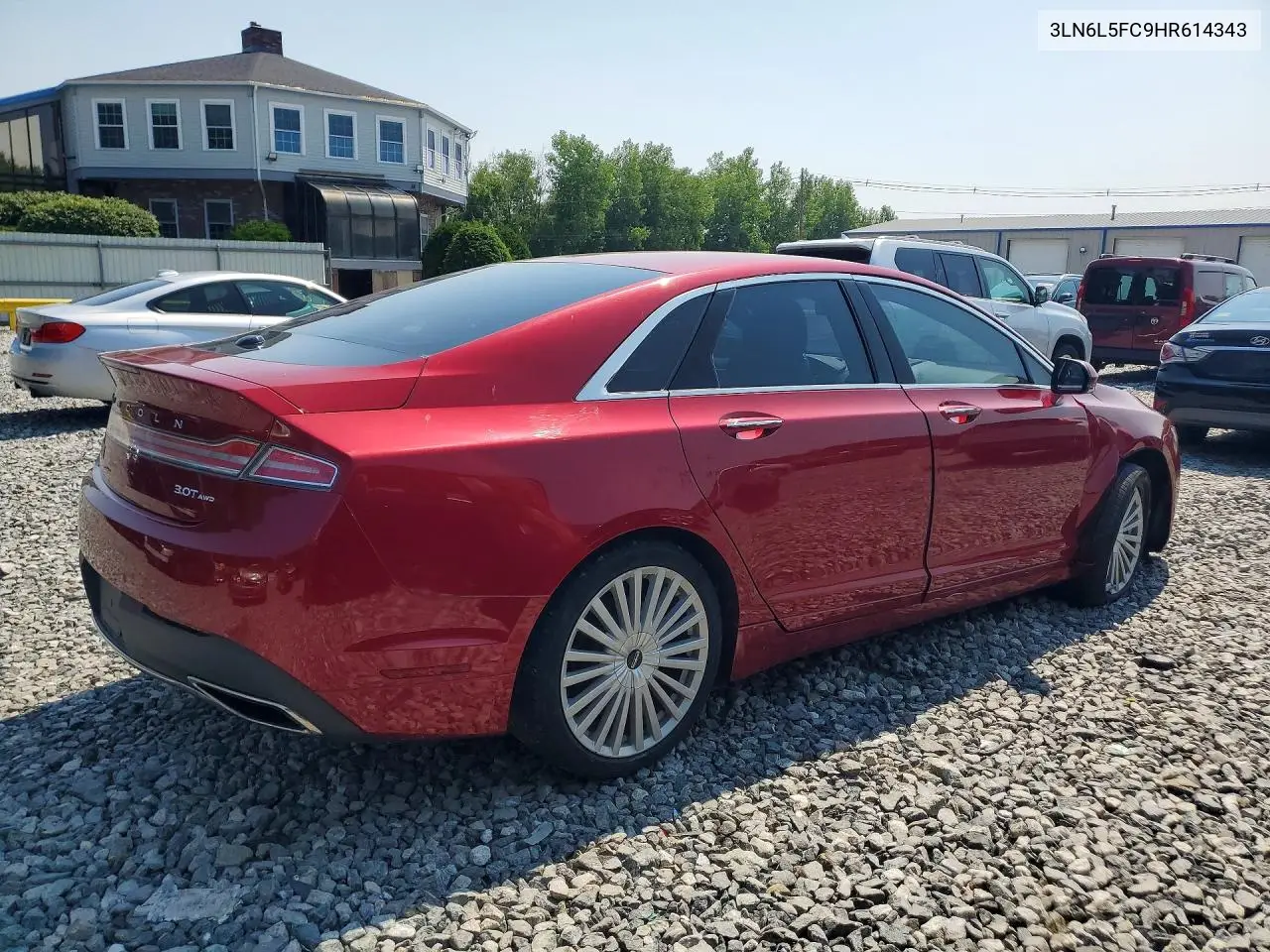 2017 Lincoln Mkz Reserve VIN: 3LN6L5FC9HR614343 Lot: 59138766