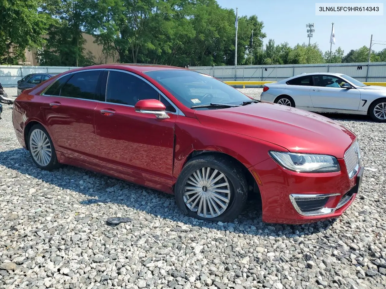 2017 Lincoln Mkz Reserve VIN: 3LN6L5FC9HR614343 Lot: 59138766