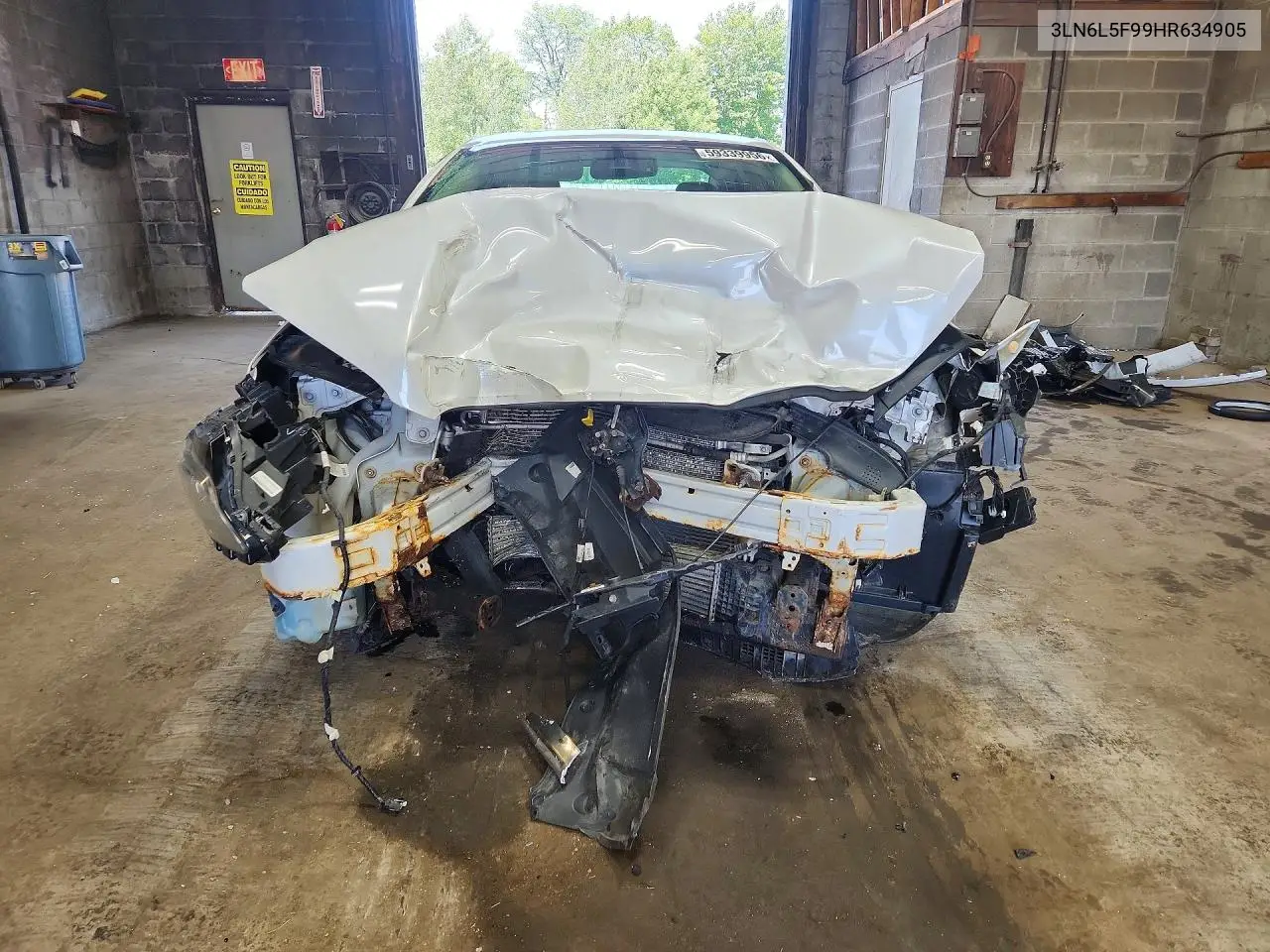 2017 Lincoln Mkz Reserve VIN: 3LN6L5F99HR634905 Lot: 59339956