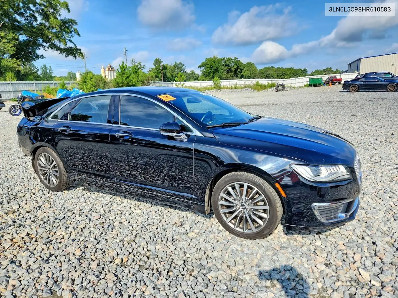 2017 Lincoln Mkz Select VIN: 3LN6L5C98HR610583 Lot: 59686936