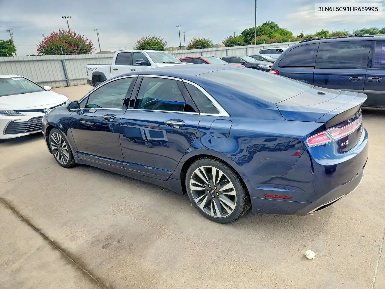 2017 Lincoln Mkz Select VIN: 3LN6L5C91HR659995 Lot: 59831196