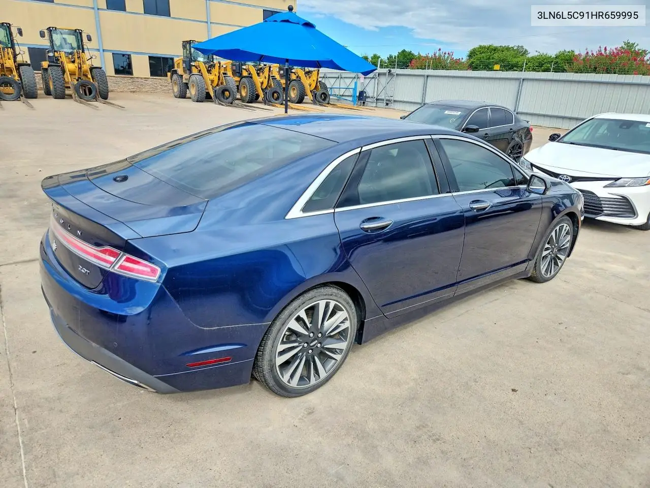 2017 Lincoln Mkz Select VIN: 3LN6L5C91HR659995 Lot: 59831196