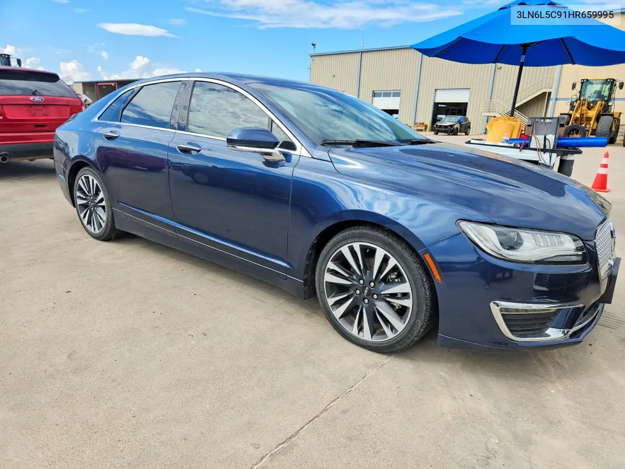 2017 Lincoln Mkz Select VIN: 3LN6L5C91HR659995 Lot: 59831196