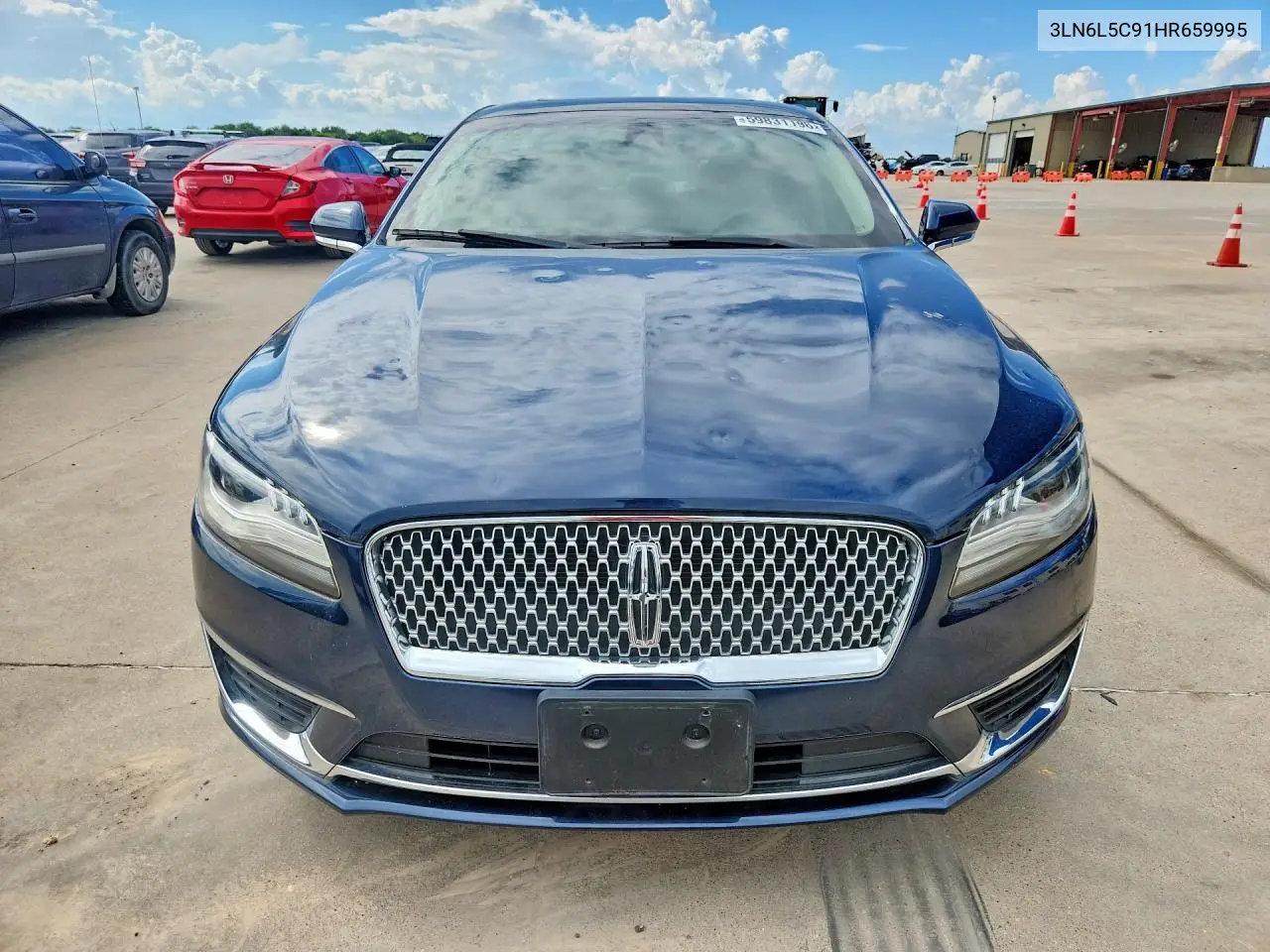2017 Lincoln Mkz Select VIN: 3LN6L5C91HR659995 Lot: 59831196