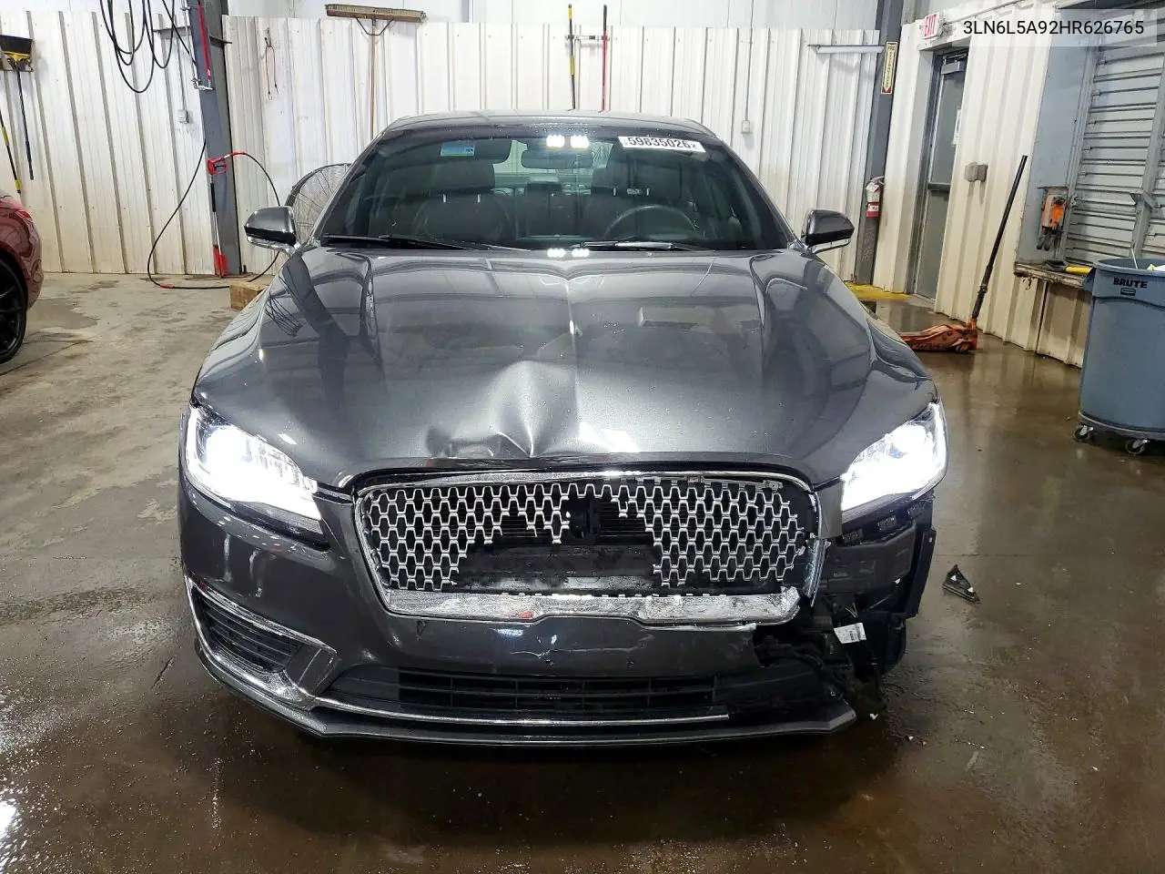 2017 Lincoln Mkz Premiere VIN: 3LN6L5A92HR626765 Lot: 59835026