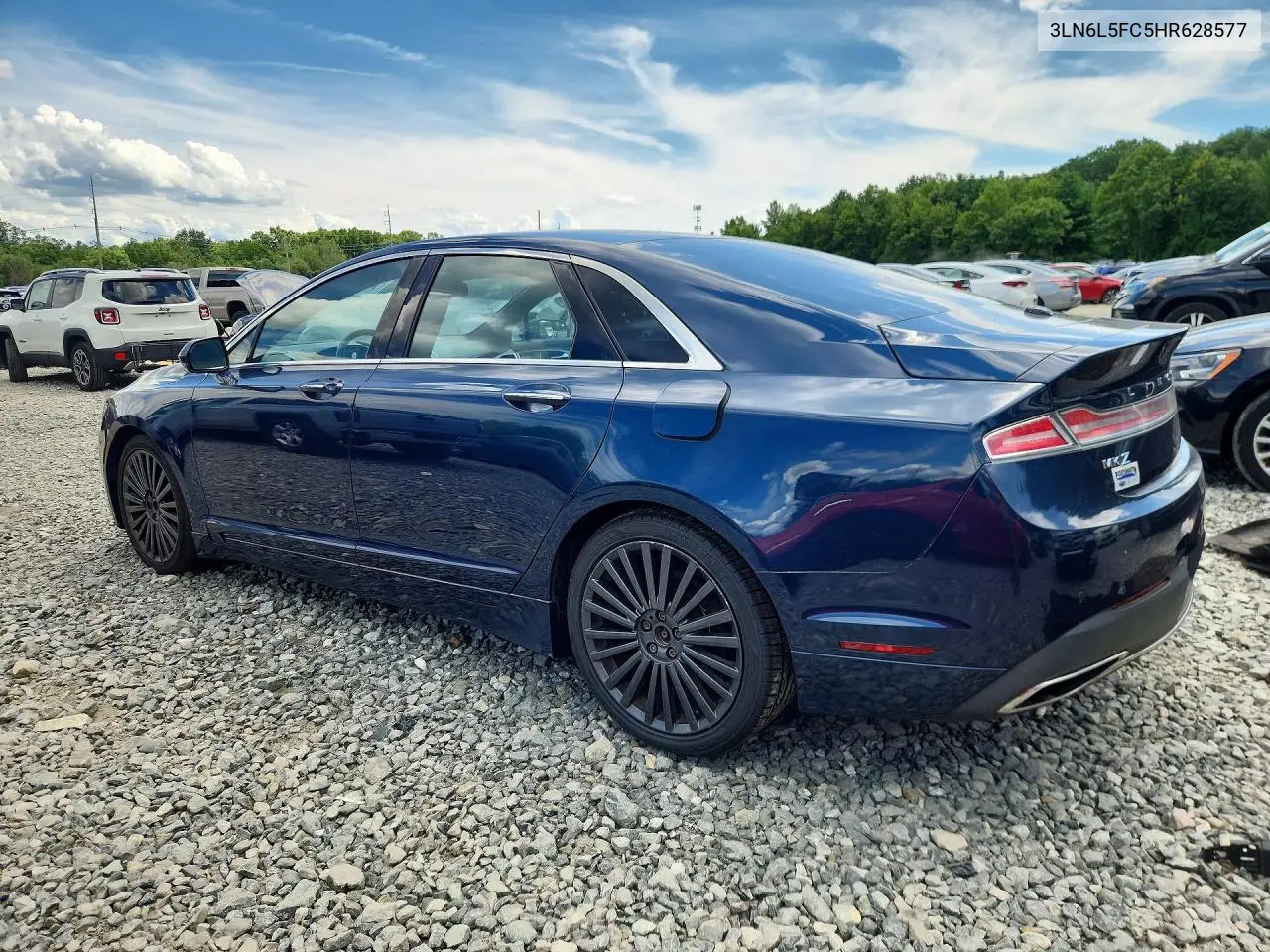 2017 Lincoln Mkz Reserve VIN: 3LN6L5FC5HR628577 Lot: 59949446