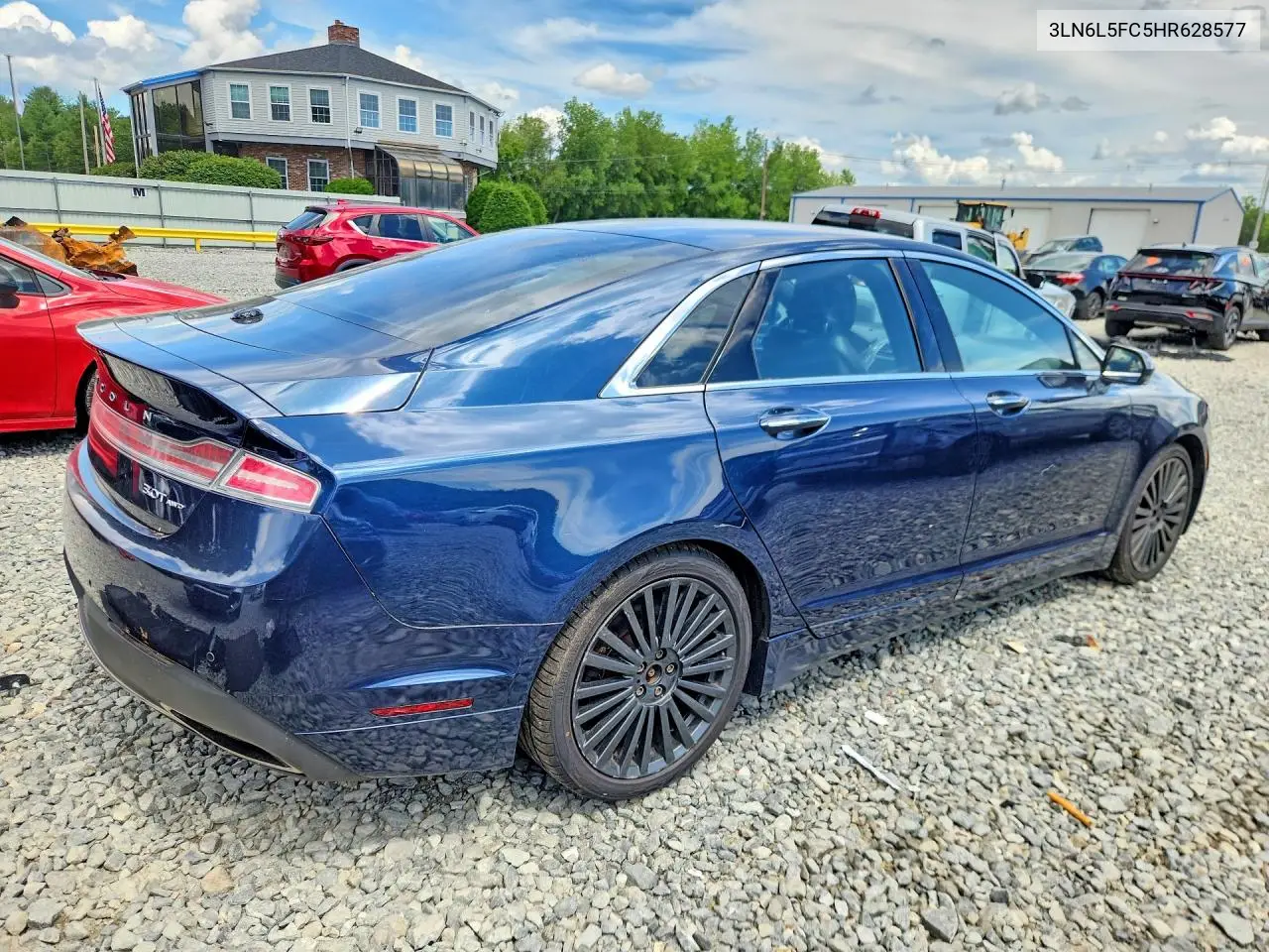2017 Lincoln Mkz Reserve VIN: 3LN6L5FC5HR628577 Lot: 59949446