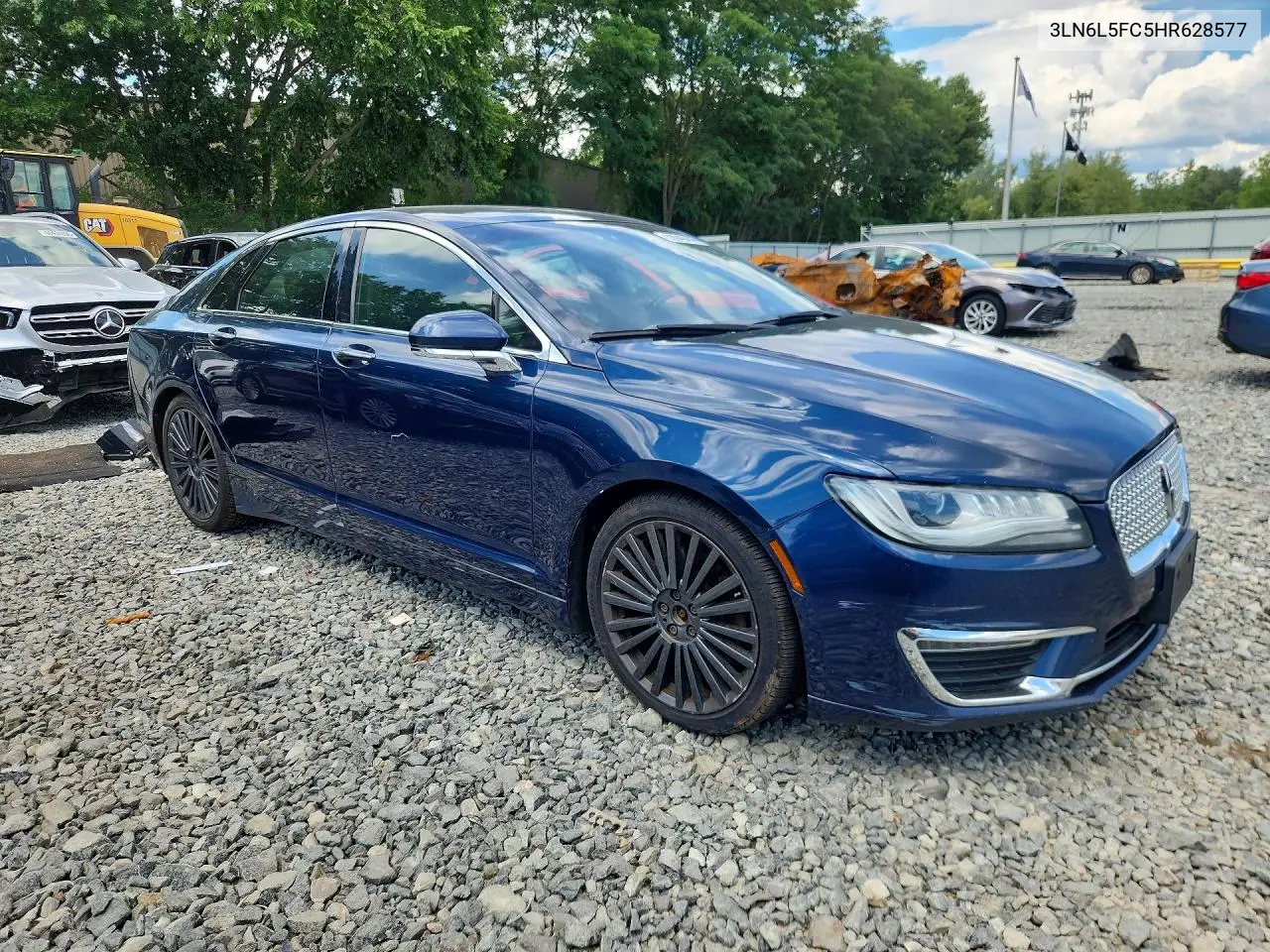 2017 Lincoln Mkz Reserve VIN: 3LN6L5FC5HR628577 Lot: 59949446