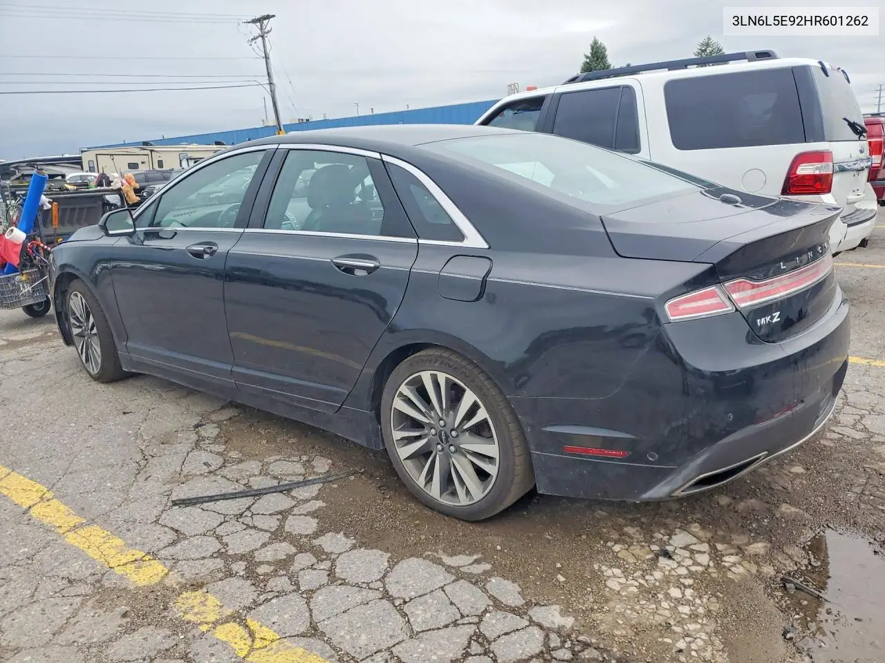2017 Lincoln Mkz Reserve VIN: 3LN6L5E92HR601262 Lot: 59959866