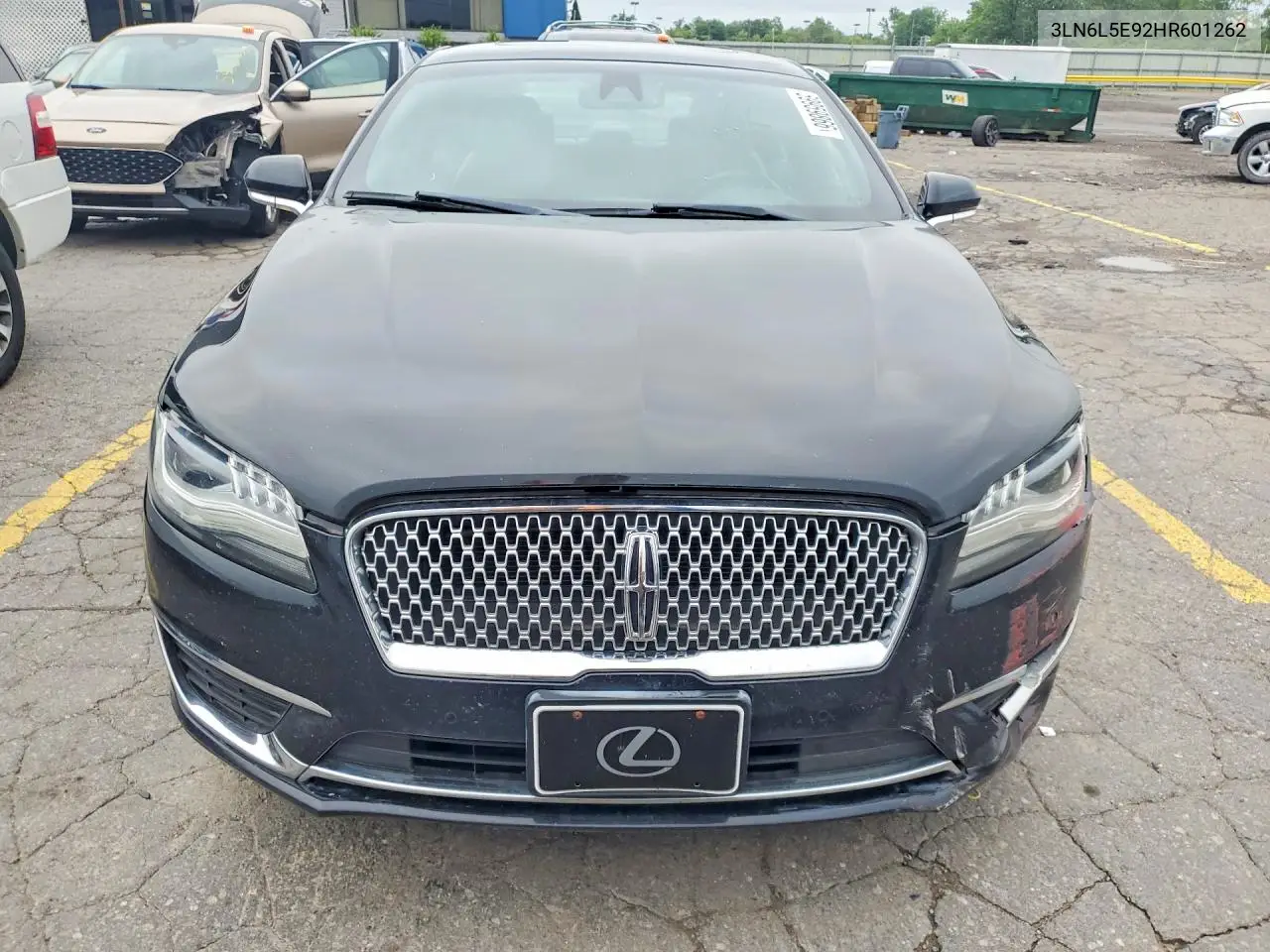 2017 Lincoln Mkz Reserve VIN: 3LN6L5E92HR601262 Lot: 59959866