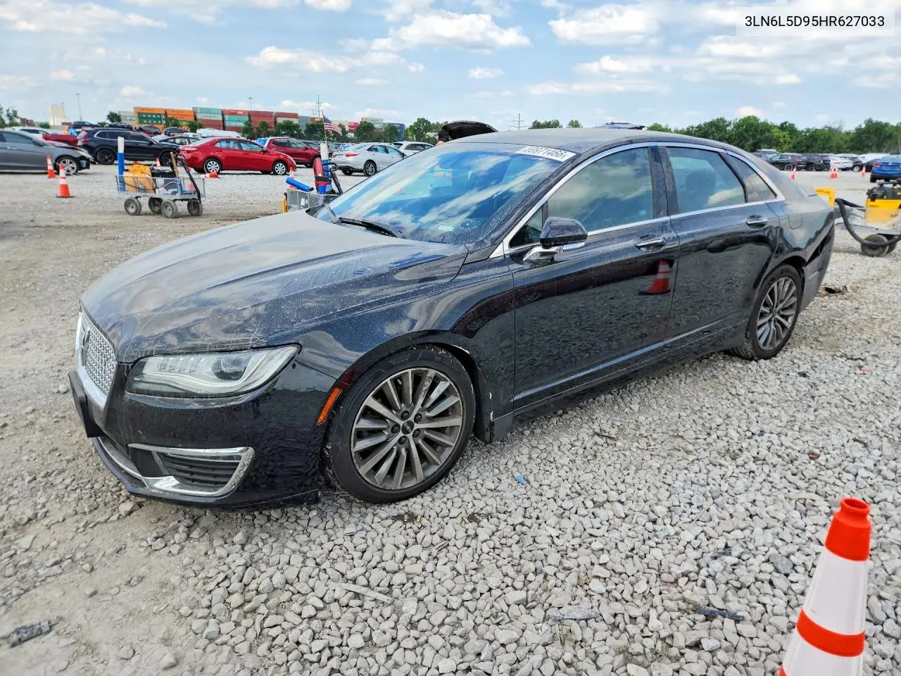 2017 Lincoln Mkz Select VIN: 3LN6L5D95HR627033 Lot: 59971466