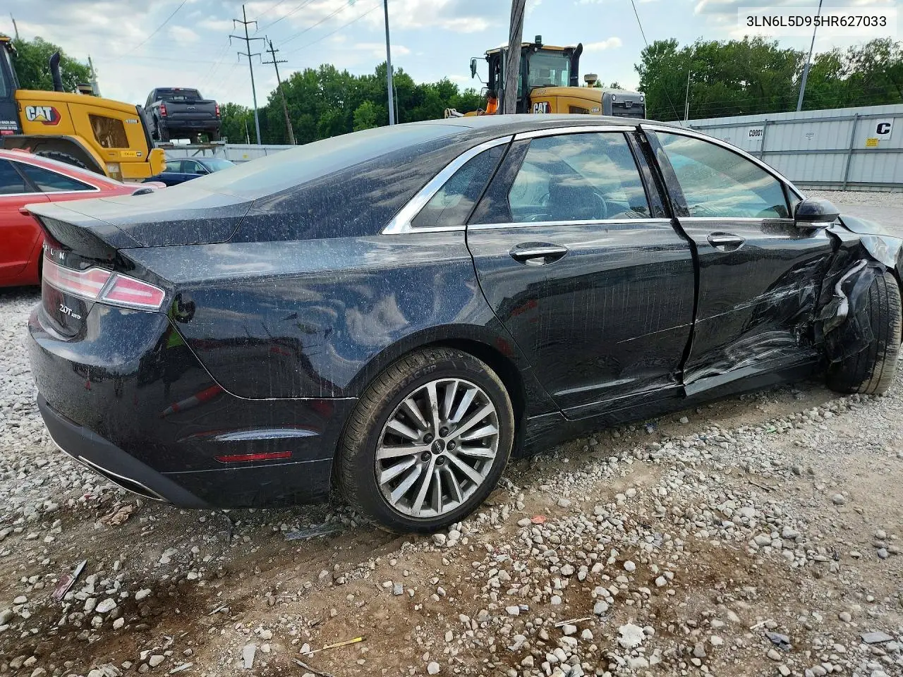 2017 Lincoln Mkz Select VIN: 3LN6L5D95HR627033 Lot: 59971466