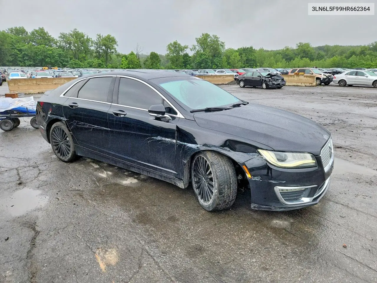 2017 Lincoln Mkz Reserve VIN: 3LN6L5F99HR662364 Lot: 60154826